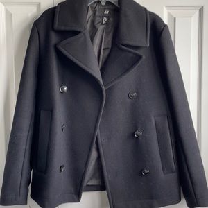 Mens H&M woolcoat used 38R